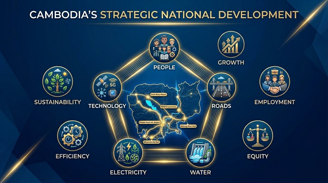 Cambodia Pentagonal Strategy 2026