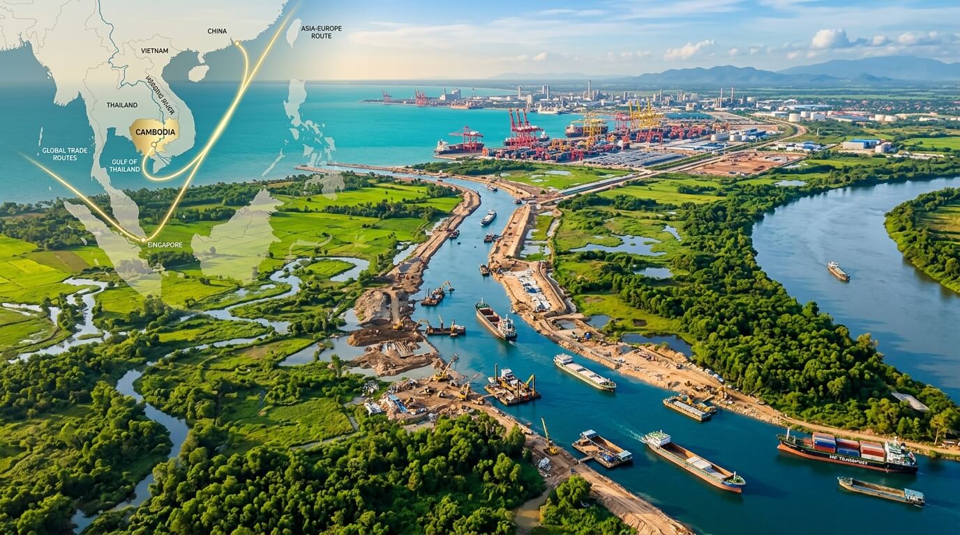 Funan Techo Canal: How Cambodia is Redefining Its Maritime Trade and Connectivity