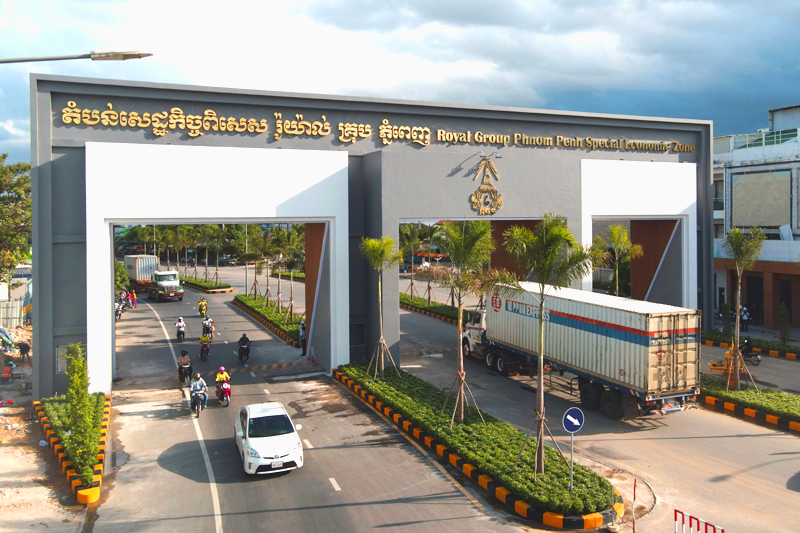 Royal Group Phnom Penh Special Economic Zone (RGPPSEZ) in Phnom Penh, Cambodia